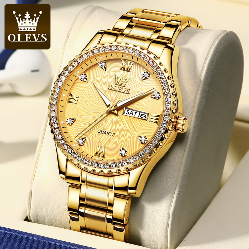 Luxury Watch Magazine - OLEVS 5565 Luxury Brand Quartz Watch