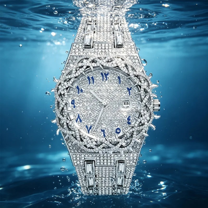 Luxury Watch Iceberg - Iced Out Bling Men Quartz Watch