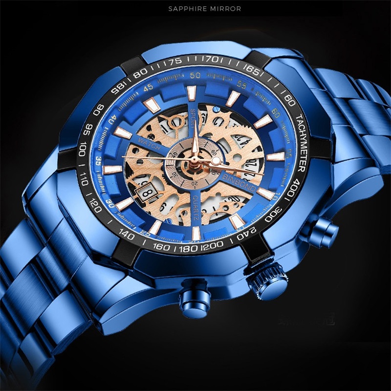 Binbond Mens Watches Top Brand - đánh giá và giá Luxury Watch Magazine
