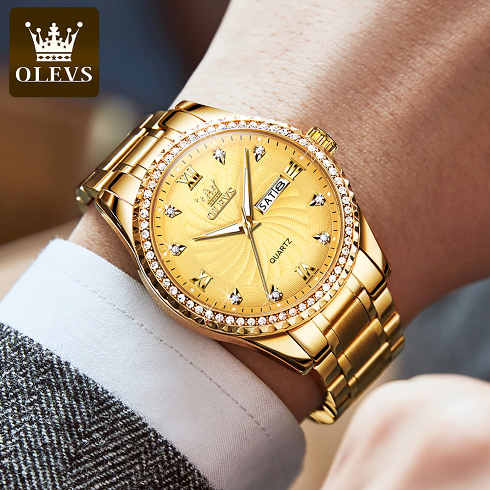 OLEVS 5565 Luxury Brand Quartz - đánh giá và giá Luxury Watch Magazine