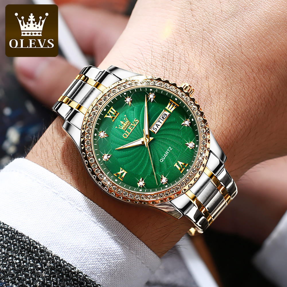 OLEVS 5565 Luxury Brand Quartz - đánh giá và giá Luxury Watch Magazine