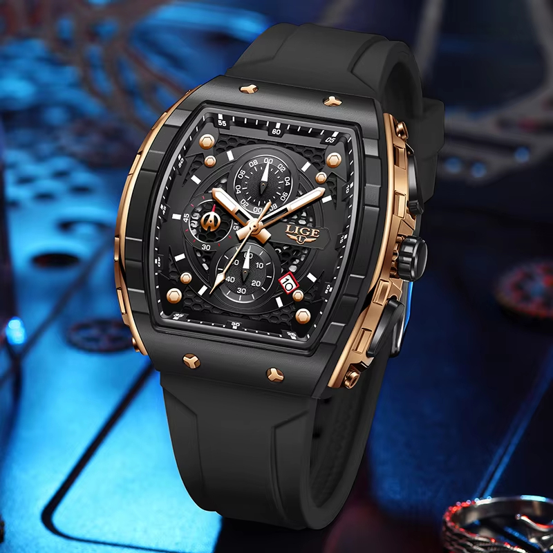 LIGE Top Brand Luxury Men Watc - đánh giá và giá Luxury Watch Magazine