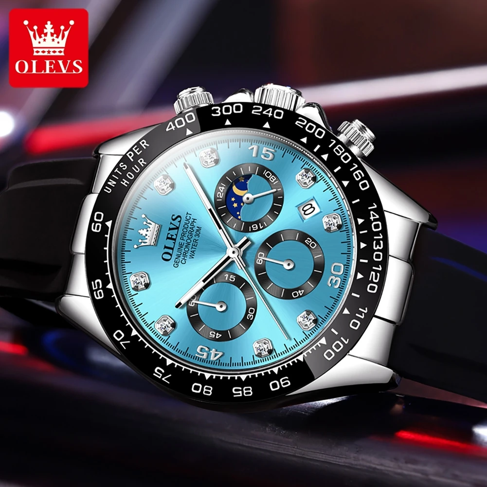 OLEVS 2875 Men's Watches Chron - đánh giá và giá Luxury Watch Magazine